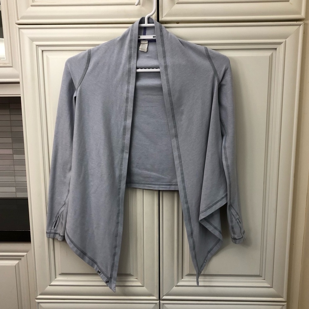 SIZE 7 - Ivivva girl’s lightweight flowy cardigan